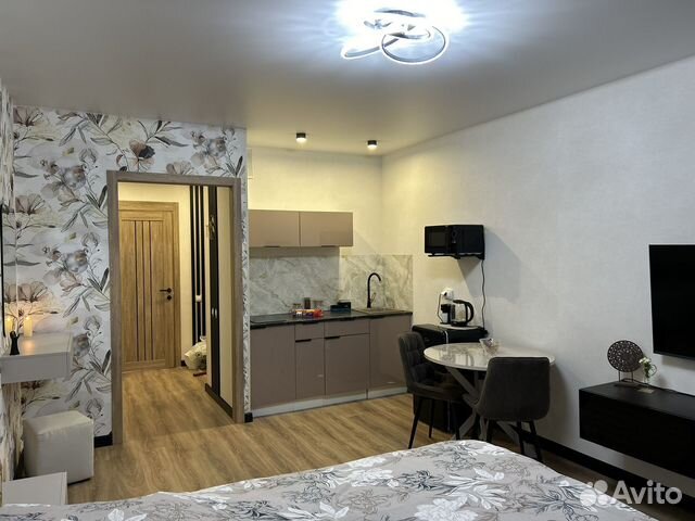

Квартира-студия, 30 м², 1 кровать