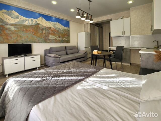 

Квартира-студия, 28 м², 2 кровати