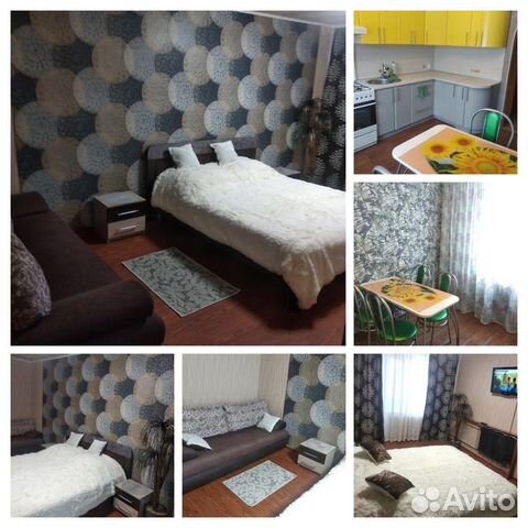 

1-к. квартира, 42 м², 3 кровати