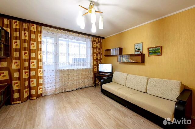 

1-к. квартира, 37 м², 2 кровати
