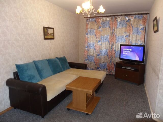 

1-к. квартира, 45 м², 2 кровати