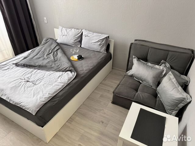 

Квартира-студия, 27 м², 2 кровати