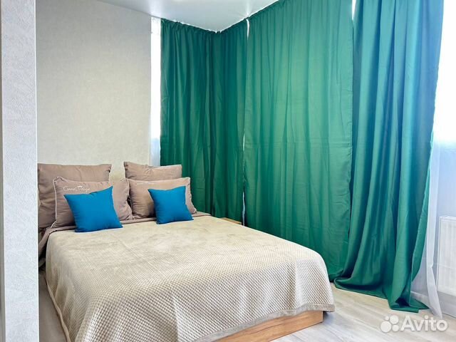 

Квартира-студия, 35 м², 2 кровати