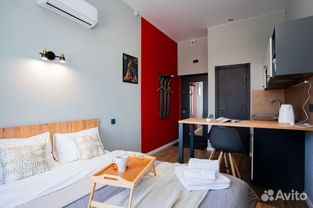 

Квартира-студия, 20 м², 1 кровать