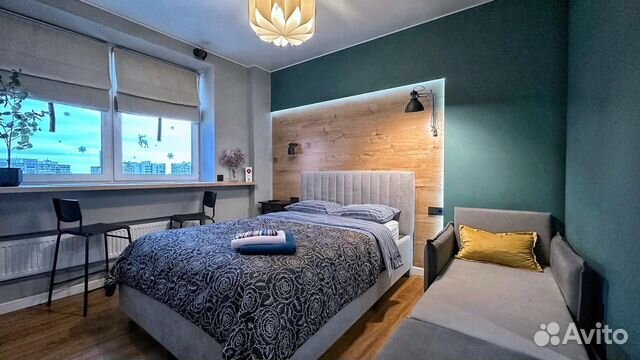 

Квартира-студия, 20 м², 2 кровати