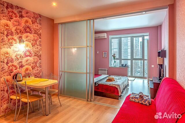 

Квартира-студия, 32 м², 2 кровати
