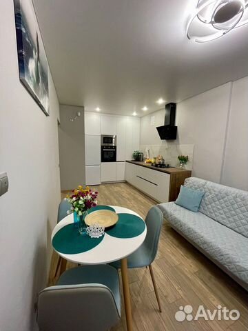 

1-к. квартира, 43 м², 2 кровати