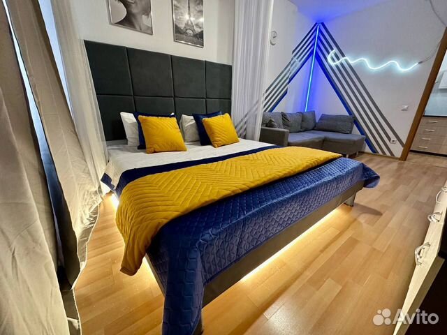 

1-к. квартира, 53 м², 2 кровати