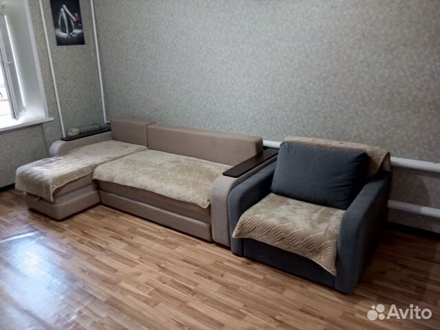 

1-к. квартира, 39 м², 2 кровати
