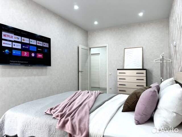 

1-к. квартира, 50 м², 2 кровати