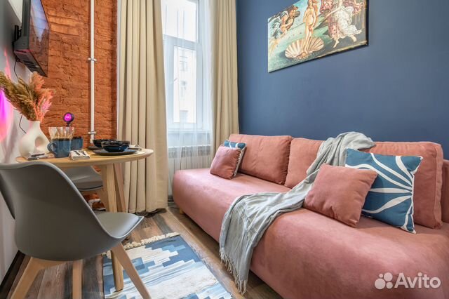 

Квартира-студия, 18 м², 2 кровати