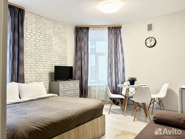 

Квартира-студия, 22 м², 2 кровати