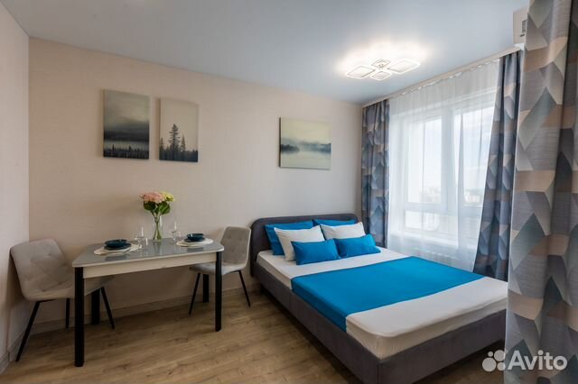 

Квартира-студия, 29 м², 1 кровать