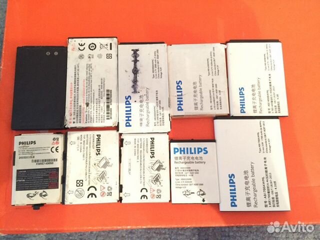 Аккумуляторы к телефонам Philips