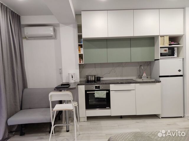 

Квартира-студия, 24 м², 2 кровати