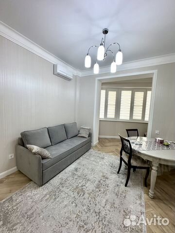

1-к. квартира, 46 м², 2 кровати