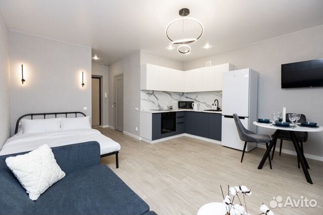 

Квартира-студия, 32 м², 2 кровати