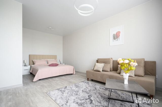 

1-к. квартира, 45 м², 2 кровати