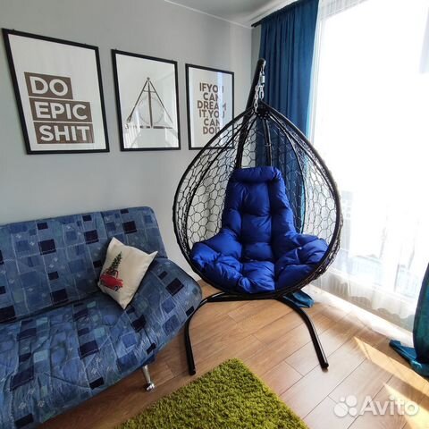 

Квартира-студия, 30 м², 2 кровати