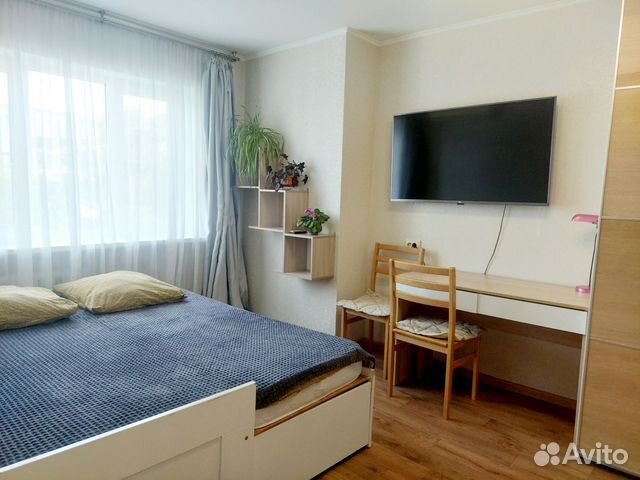 

1-к. квартира, 30 м², 2 кровати