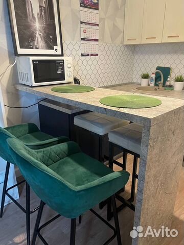

Квартира-студия, 30 м², 1 кровать