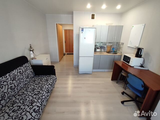 

Квартира-студия, 28 м², 2 кровати