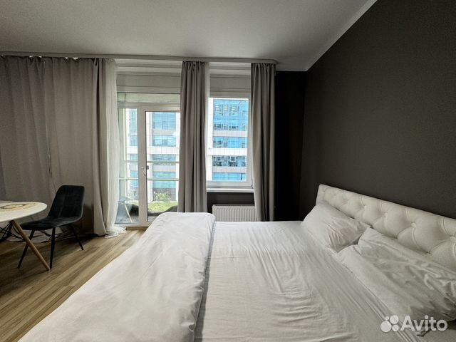 

Квартира-студия, 40 м², 2 кровати