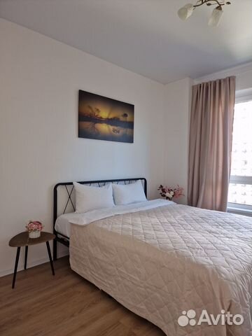 

1-к. квартира, 42 м², 2 кровати