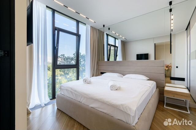 

1-к. квартира, 55 м², 2 кровати