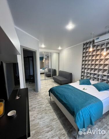

1-к. квартира, 42 м², 3 кровати