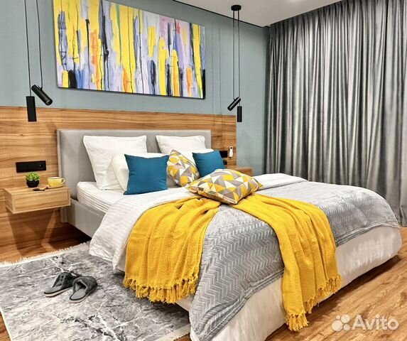 

1-к. квартира, 42 м², 1 кровать