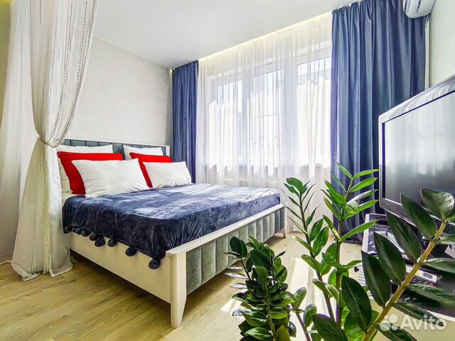 

1-к. квартира, 40 м², 3 кровати