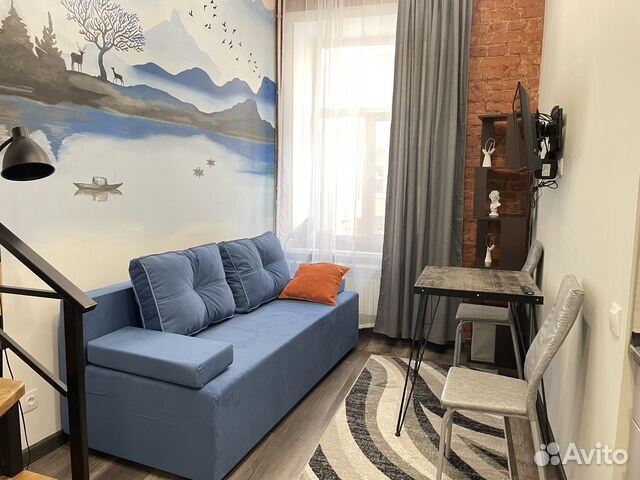 

Квартира-студия, 23 м², 2 кровати