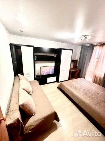 

1-к. квартира, 37 м², 2 кровати