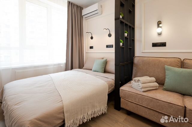 

Квартира-студия, 18 м², 1 кровать