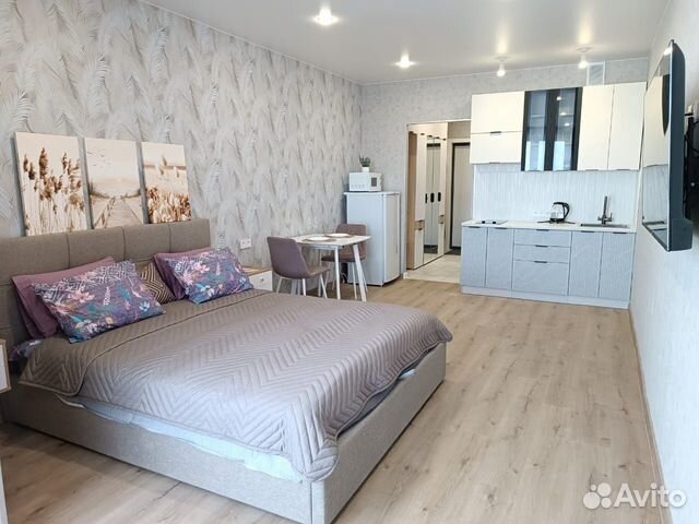 

Квартира-студия, 33 м², 1 кровать