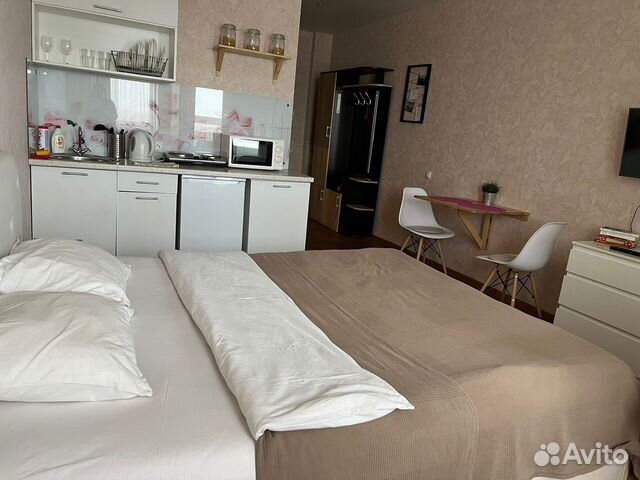 

Квартира-студия, 30 м², 1 кровать