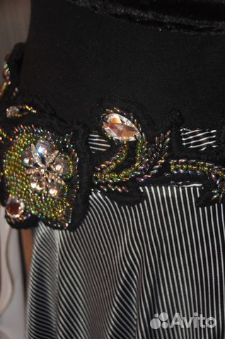 Костюм для восточного танца живота Северное сияние