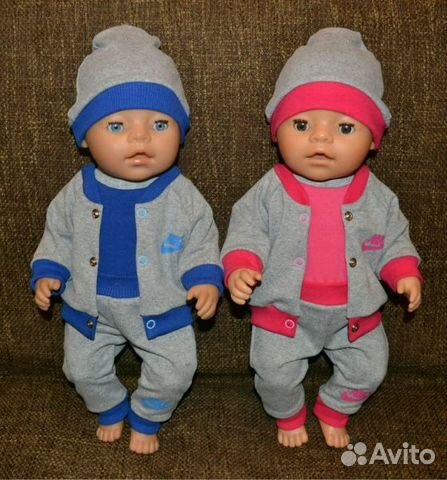 Одежда для Baby Born (Беби бон, Беби борн) 43см