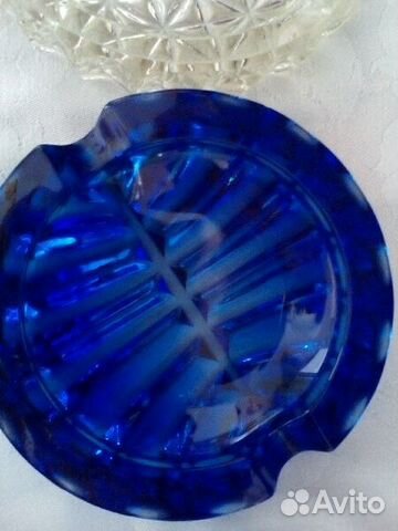 Пепельницы СССР хрусталь 3 шт