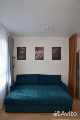 

Квартира-студия, 25 м², 2 кровати