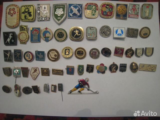 Значки разных времен