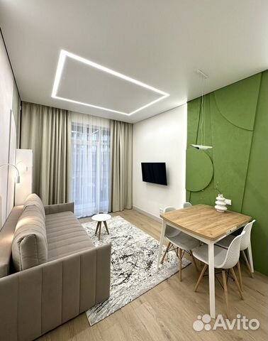 

Квартира-студия, 28 м², 1 кровать