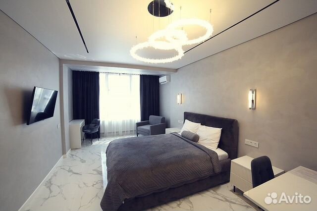 

Квартира-студия, 29 м², 2 кровати