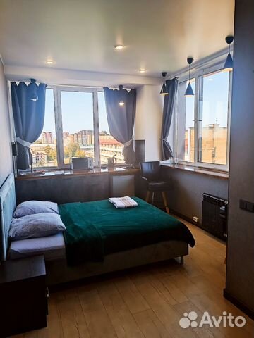 

Квартира-студия, 27 м², 1 кровать