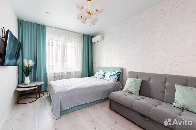 

1-к. квартира, 41,6 м², 3 кровати