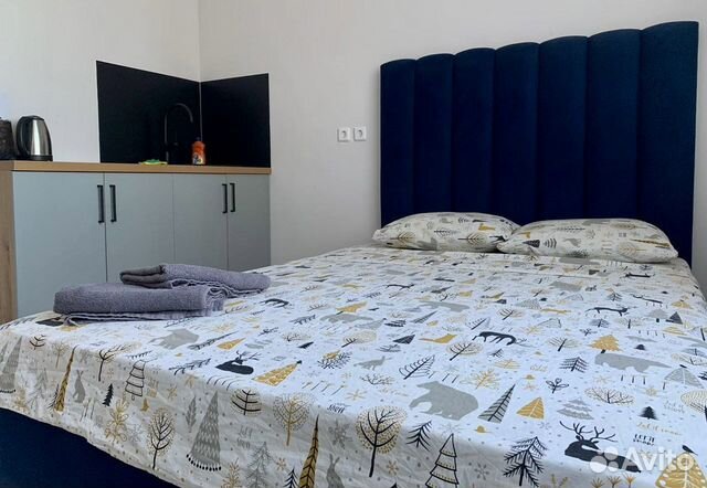 

Квартира-студия, 35 м², 1 кровать