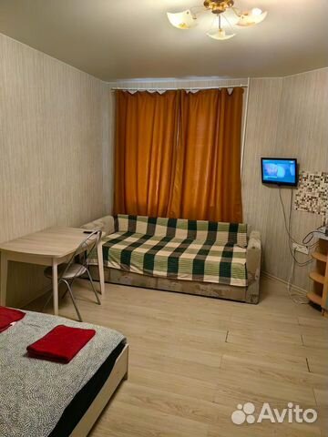 

Квартира-студия, 18 м², 2 кровати