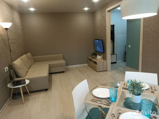 

2-к. квартира, 44 м², 2 кровати