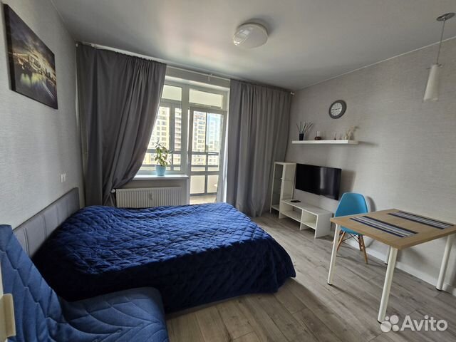 

Квартира-студия, 25 м², 2 кровати